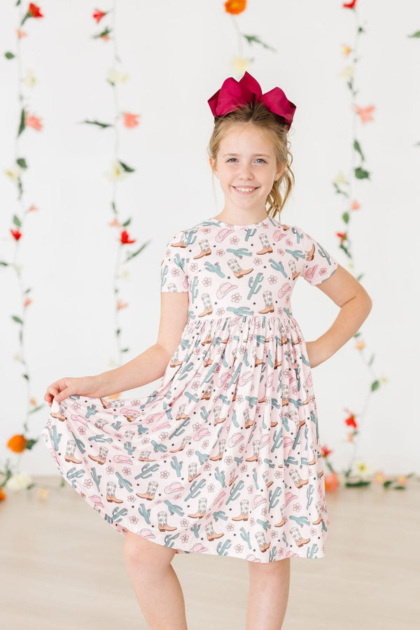 cactus-cowgirl-s-s-pocket-twirl-dress Mila &  Rose - Sophia's Style-Cactus Cowgirl S/S Pocket Twirl Dress-6-12M--1
